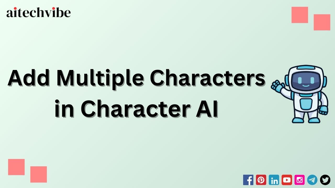 Add multiple characters in character AI